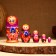 Matryoshka 5-doll "Sasha tulips", 10-11 cm
