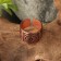 Rod ring "Rod", copper, d = 17-23 mm