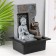 The desktop fountain from the network, backlight "Buddha with lotus. Yin-yang" 25x20x32 cm