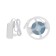 Set of LED tape IP20, 12V 4.8W 60led/m, 2835, glow warm white