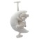 Musical Suspension "Gray Bear", groovy, with a rattle, on a crib, stroller, crumb I