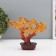 Souvenir Bonsai Polystone, metal "Tree of life in a pot" 8x17x16 cm