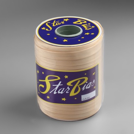Stroke, satin, 15 mm × 132 ± 1 m, cream color No. 9016-2