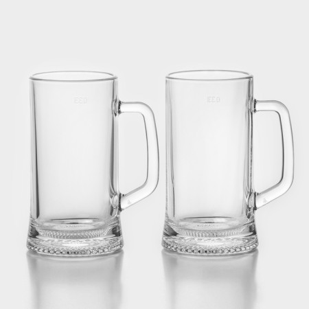A set of glass mugs for beer Luminarc "Dresden", 330 ml, 2 pcs