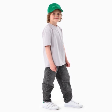 Baby cap for a boy Happycore, green color, rr 52-54, 5-7 years old-14