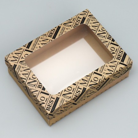 Gift box, packaging, “always No. 1” 16.5 x 12.5 x 5 cm