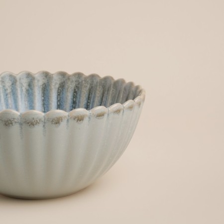Porcelain SL Home "Echo Crete", 720 ml, d = 16 cm, blue color-2