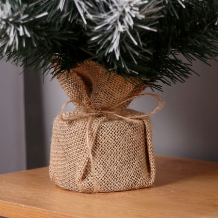 Fir -tree artificial desktop "elite lush snow -white" 55 cm-2