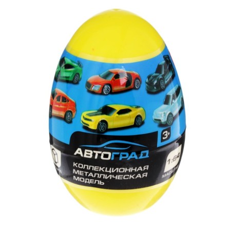Metal machine in the egg License Car, mix-2