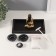 Zen Garden "Buddha in Golden Tog" sand 22x13x10.2 cm