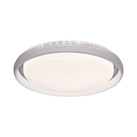 The lamp is wall-flowing Sonex. Hani, 48W, LED, 100x455x455 mm, white, transparent color-3