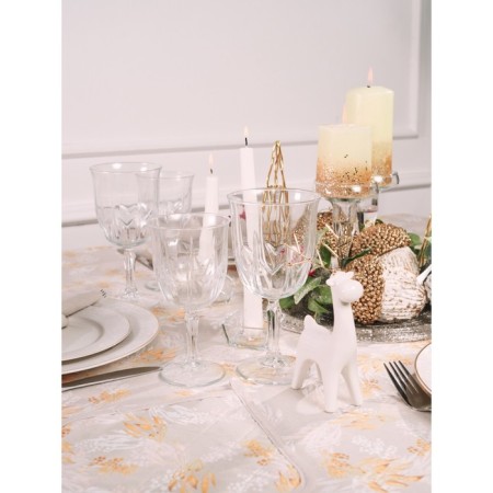 Ashberry tablecloth 140x180 cm, twigs, beige-1