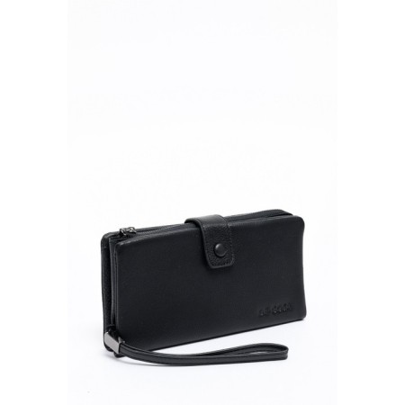 Male clutch, button, black color 21x11x4cm-1