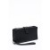 Male clutch, button, black color 21x11x4cm