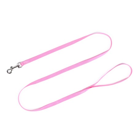 A set with a soft slope "Damon", size m, leash 120 x 1.2 cm, pink-9
