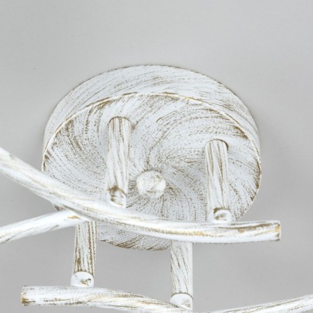 Ceiling chandelier Citilux "Florida" CL148140, 65.5x51x14.5 cm, 4x60W, E14, white color-10