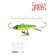 Balancir Lucky John Classic 4.5 + tee, 5 cm, color 29 blister