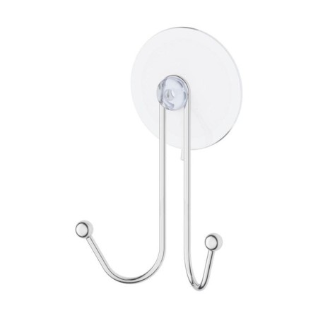 Double hook for fastening, chrome