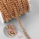 A bag for a bag, flat, iron, 4.6 × 6.6 mm, 10 ± 0.5 m, gold color