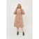 Female coat, size 58, beige color