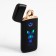 Electronic lighter "Real Gentleman", spiral, 7.3 x 3 cm, from USB, black