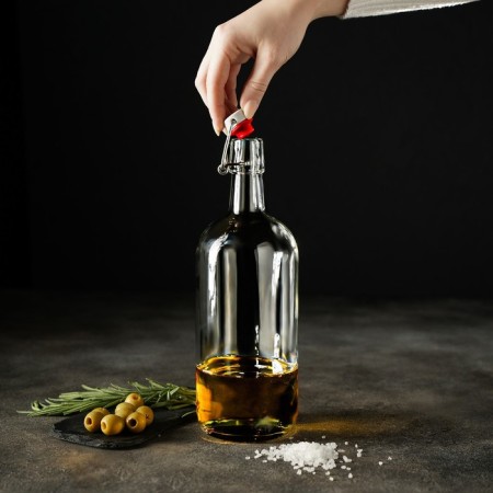 Bugwood bottle with a traffic jam, 1 l, the color is transparent-5