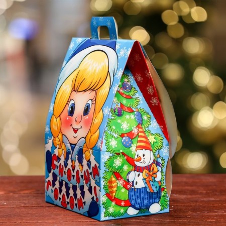 Gift box "Dedushkino Happiness" 12 x 8.5 x 17.5 cm-3