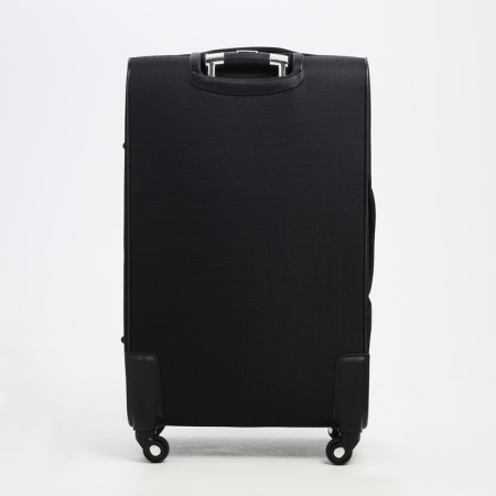 Big suitcase 28 ", a lightning department, code castle, 4 wheels, 2 outer pockets, black color-6
