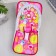 Swear-rocking chair for newborns "Flowers", game arc, removable toys mix