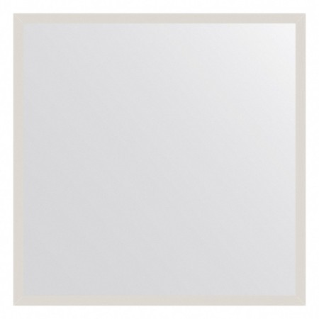 EvoForm mirror in a baguette frame, 20 mm, 56x56 cm, white color