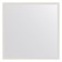 EvoForm mirror in a baguette frame, 20 mm, 56x56 cm, white color