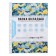 A4, 45 μm, calligrata top "Breeze" is smooth, vertical, tinted, 50 pieces, blue