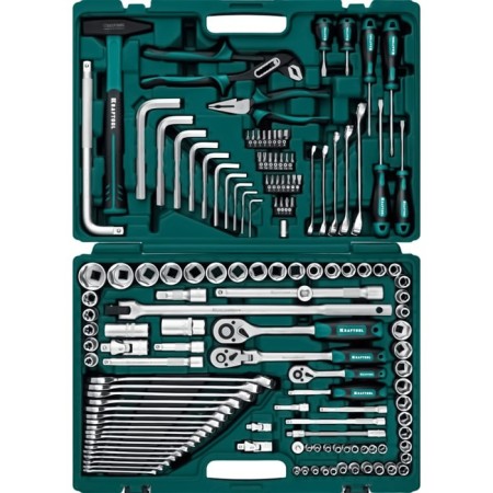 A set of tools in the case Kraftool 27888-H142, universal, 142 subjects
