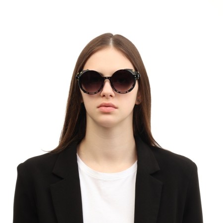 Sunscreen glasses, UV 400, leather curtains, pipe 14.7 cm, width 14.4 cm, lens 7 x 5.5 cm-2