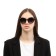 Sunscreen glasses, UV 400, leather curtains, pipe 14.7 cm, width 14.4 cm, lens 7 x 5.5 cm