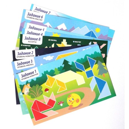 Hand Game "Magnetic Tangram with Tasks"-1