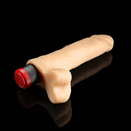Vibrator bodily, 18.5 cm, with a scrotum-9