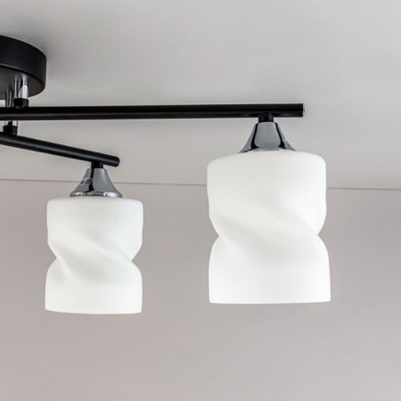 Ceiling chandelier "NILS" E27 4x60 watts-6