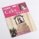Topper for a cake, 12 × 12 cm, color gold