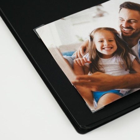 Photo album Brauberg Black Line, size 22x30 cm, 24 black sheets-15