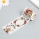 Adhesive tape Paper "Autumn flowers" width 5.4 cm winding 3 m 5.4x3.8x3.8 cm