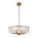 LUSTER 40W, 6HE14, 22x50 cm, brass
