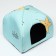 House-Yurt "Average" for animals 38 x 38 x 34 cm, mix of colors