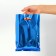 Gift, metallized, blue 17x25 cm package, 20 microns 10 pcs set