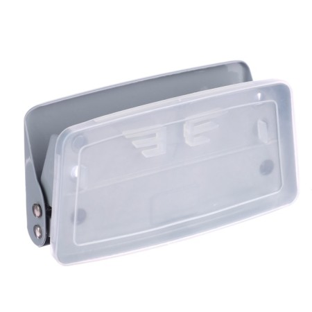 Metal hole punch 10 sheets, Attomex, Gray-2