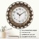 Watching clock, interior "Mushota", silent, D-51 cm