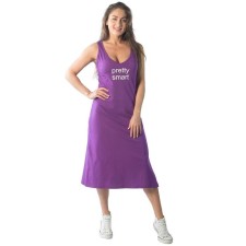 Female dress, size 44, purple color