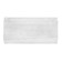 Roman curtain 80x160 cm "Fllock White"