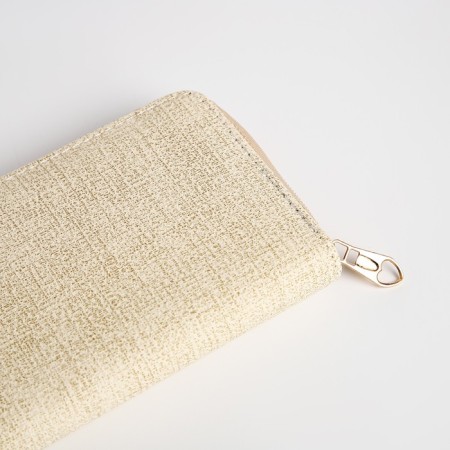 Women's wallet with lightning, beige color-2