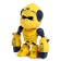 Robot Monkey "Gorilla", interactive: sound, light, metal, on batteries, color mix